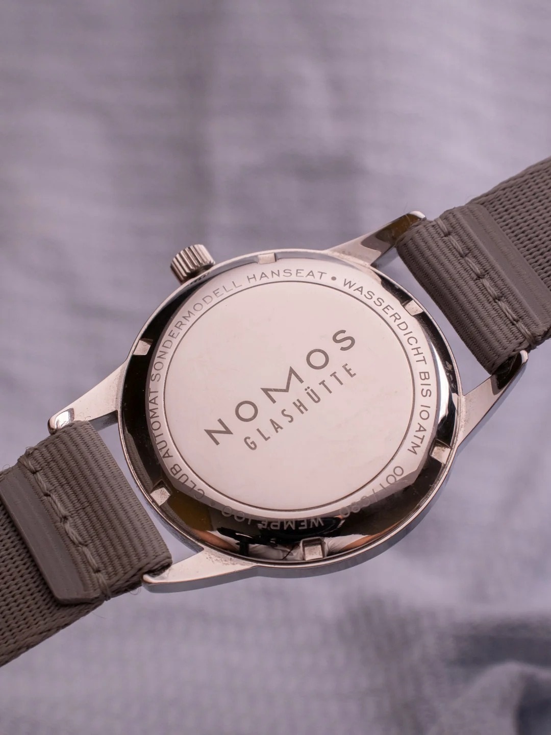 NOMOS CLUB HANSEAT limited edition — wempe 100 series