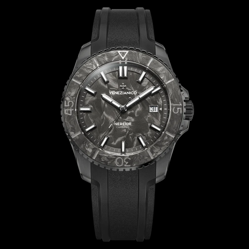 Relógio Venezianico Nereide Carbonio