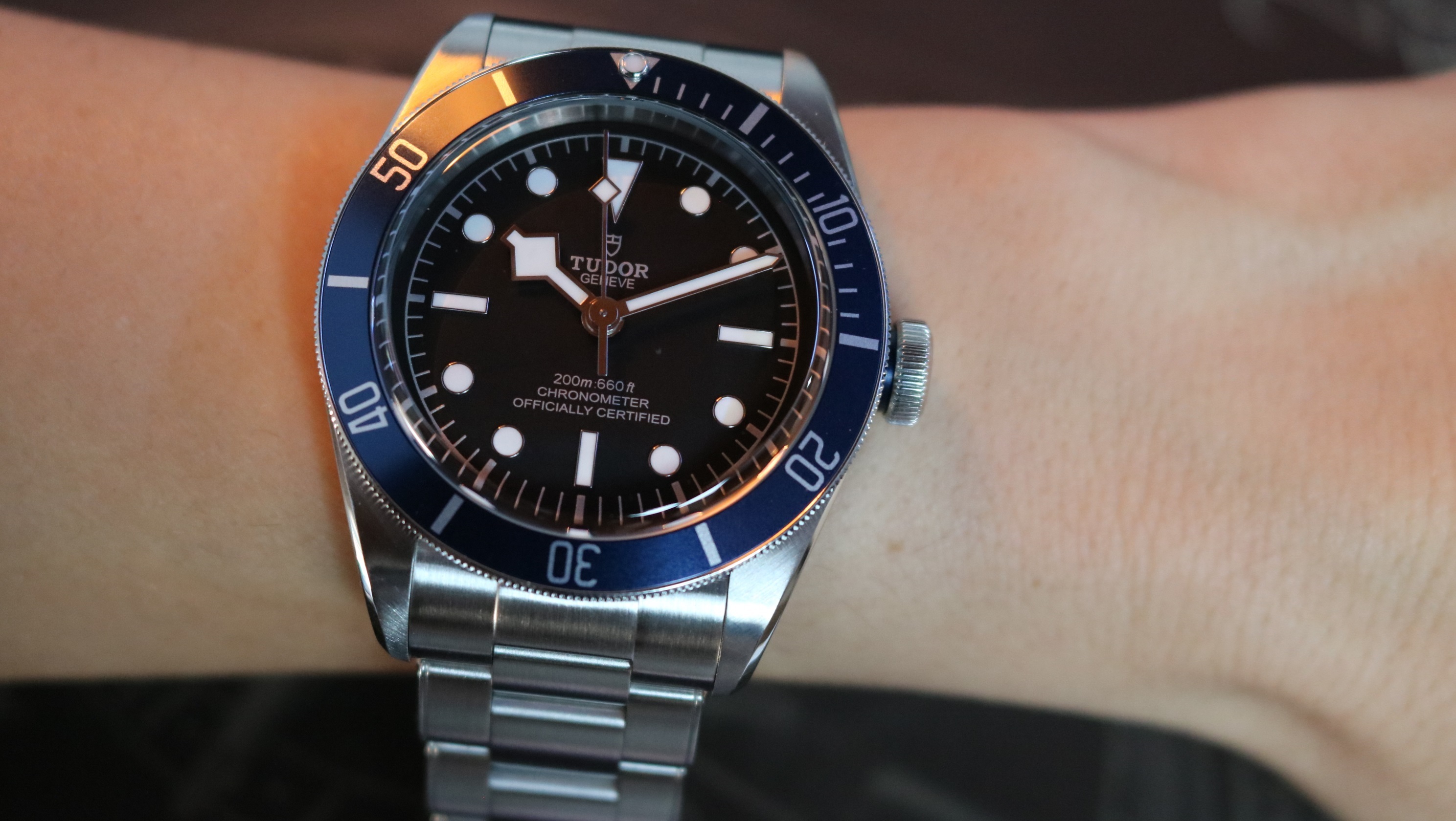 Relógio Tudor Black Bay Azul