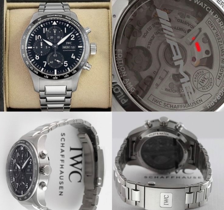 Iwc pilot titânio performance 