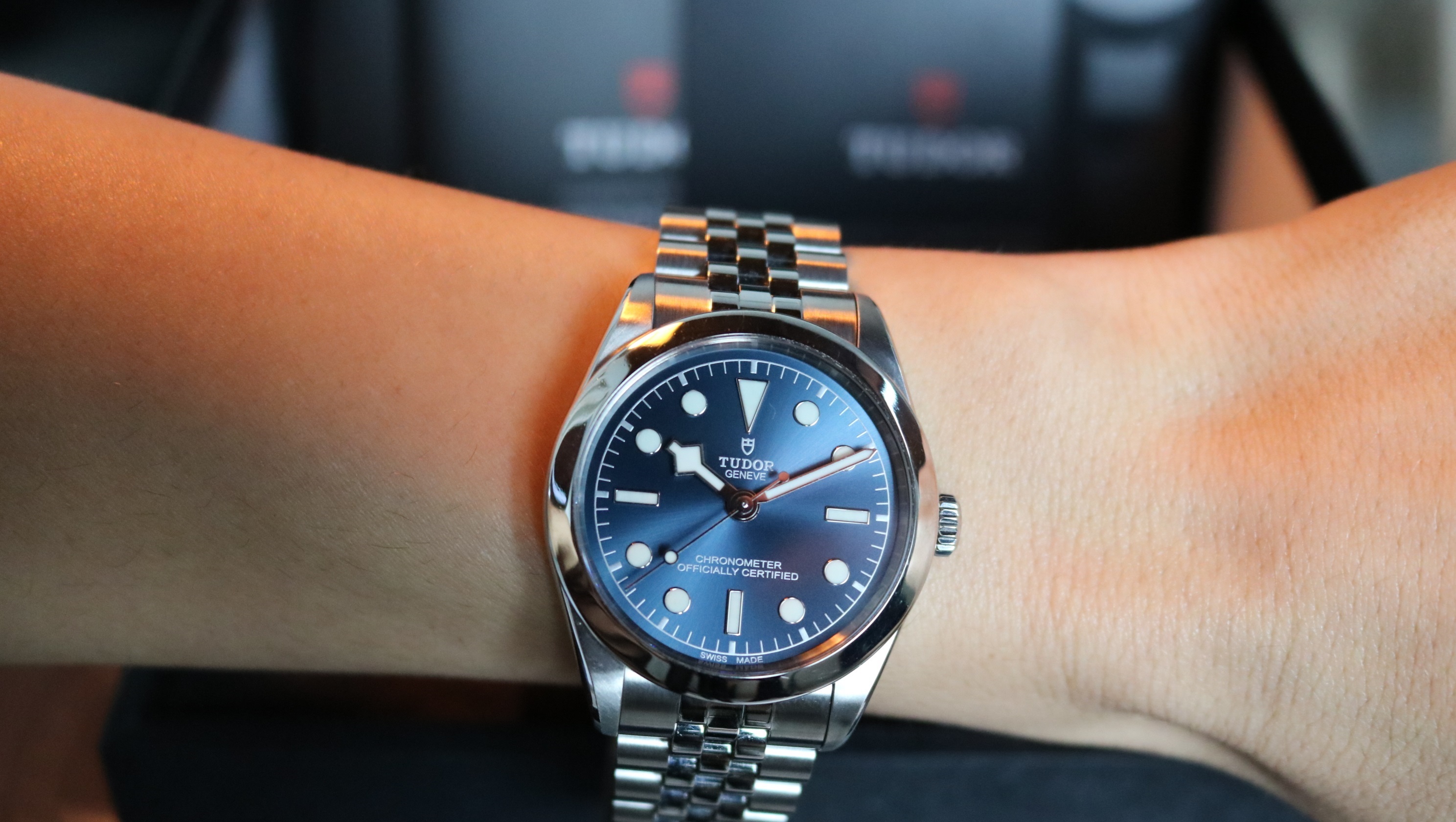 Relógio Tudor Black Bay One 36 Azul
