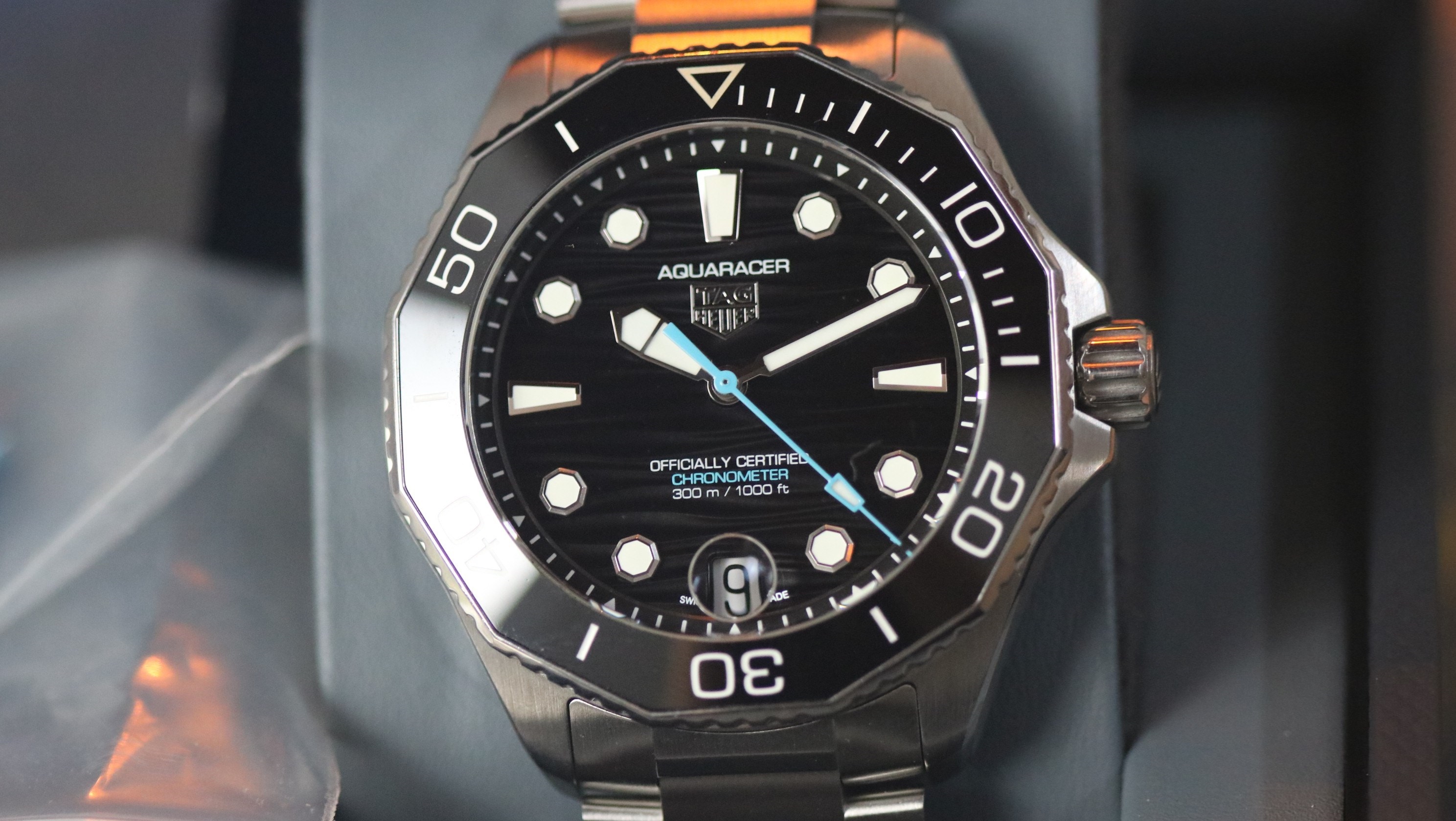 Relógio Tag Heuer Aquarecer  Aço