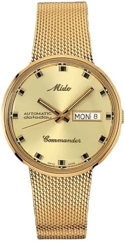 Relogio Mido M842932213 Commander  1959 Automatico 37 mm