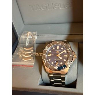 Tag heuer aquaracer azul 43mm