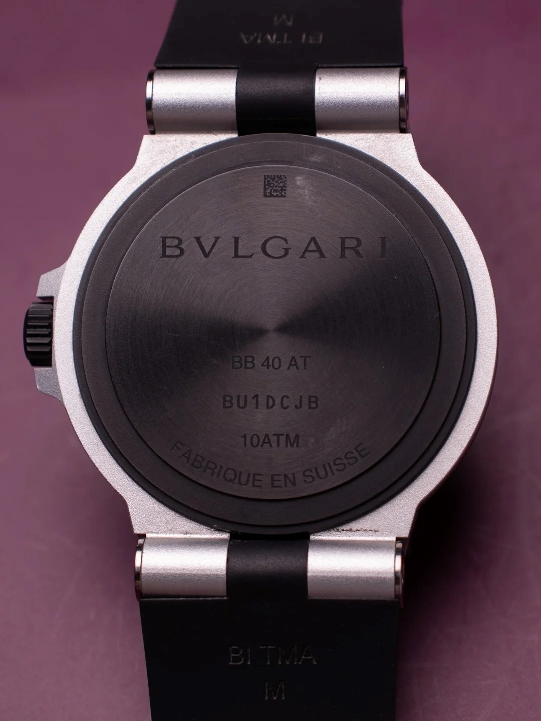 RELOGIO BVLGARI ALUMINIUM AUTOMATIC 40