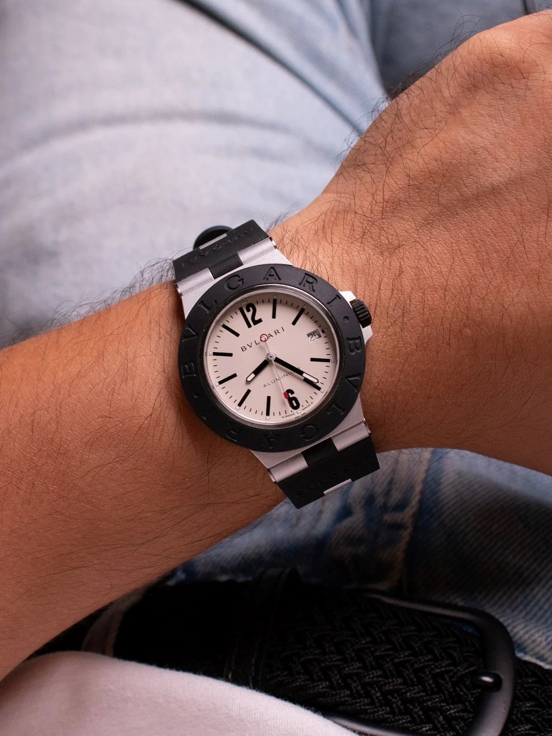 RELOGIO BVLGARI ALUMINIUM AUTOMATIC 40