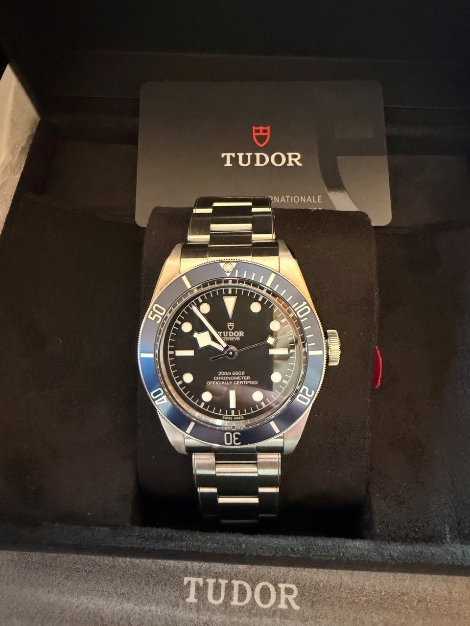Relógio Tudor Black Bay Azul