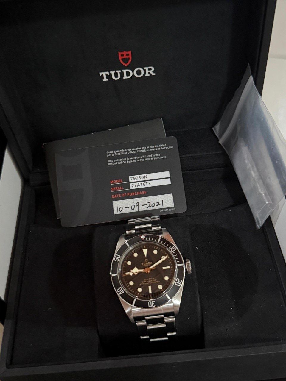 Relógio Tudor Black Bay 