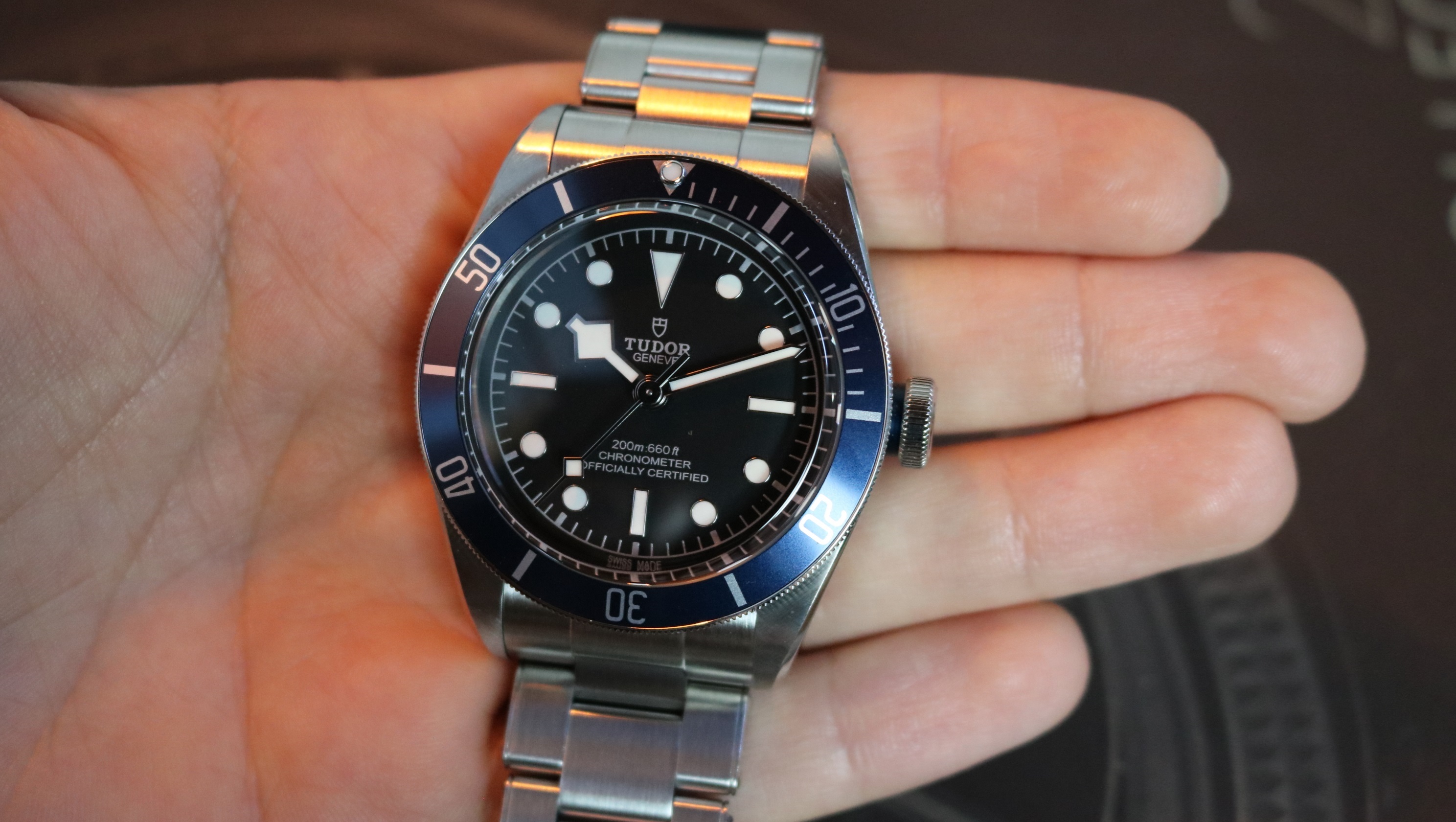 Relógio Tudor Black Bay Azul