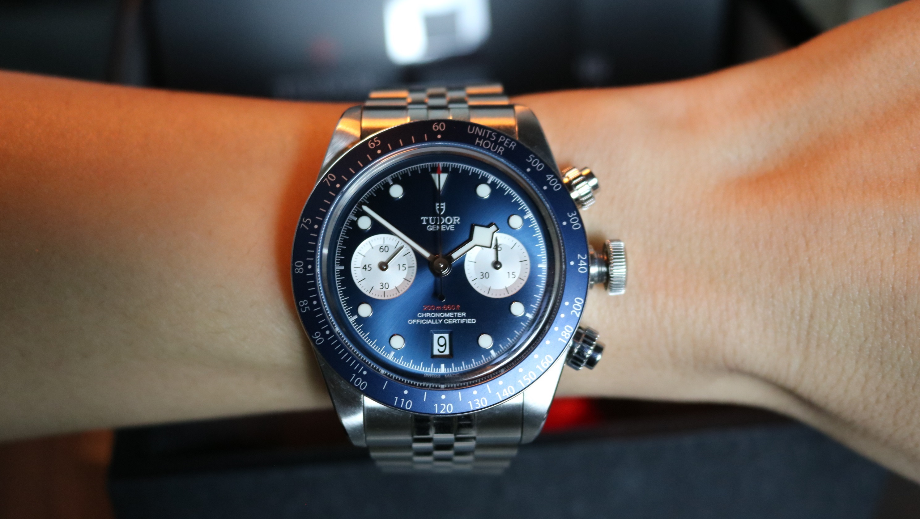 Relógio Tudor Black Bay Chrono