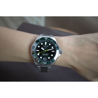 Relógio Tag Heuer Aquaracer Profissional Date 300 Automático Verde