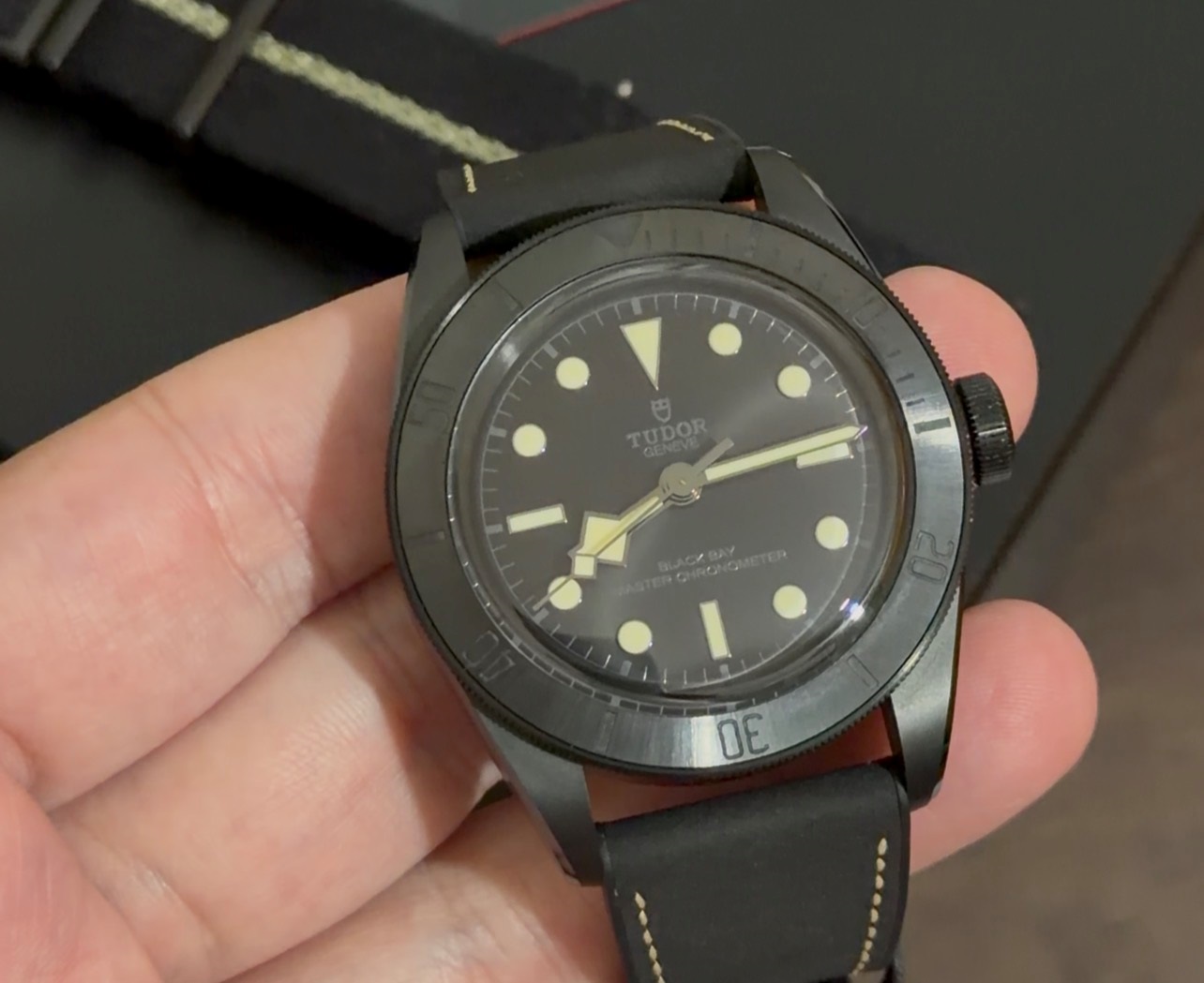 Troca Seiko com Tudor cerâmica 