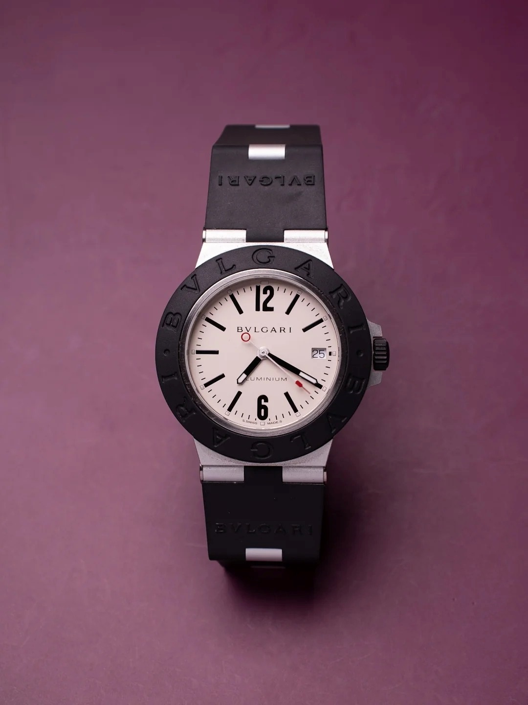 RELOGIO BVLGARI ALUMINIUM AUTOMATIC 40